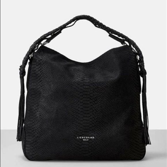 Liebeskind | Bags | New Liebeskind Python Hobo Bag Shoulder Bag Cross ...